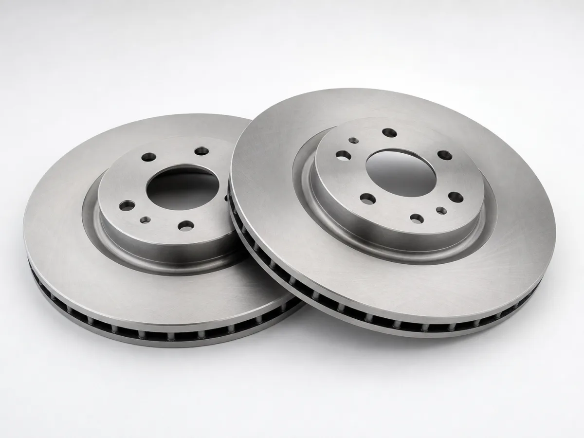 Discos de freno ventilados delanteros