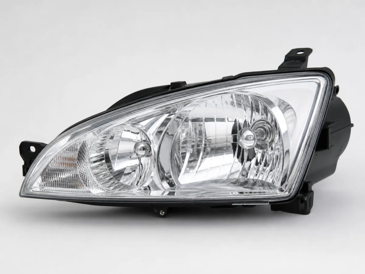 Faro principal halogeno transparente